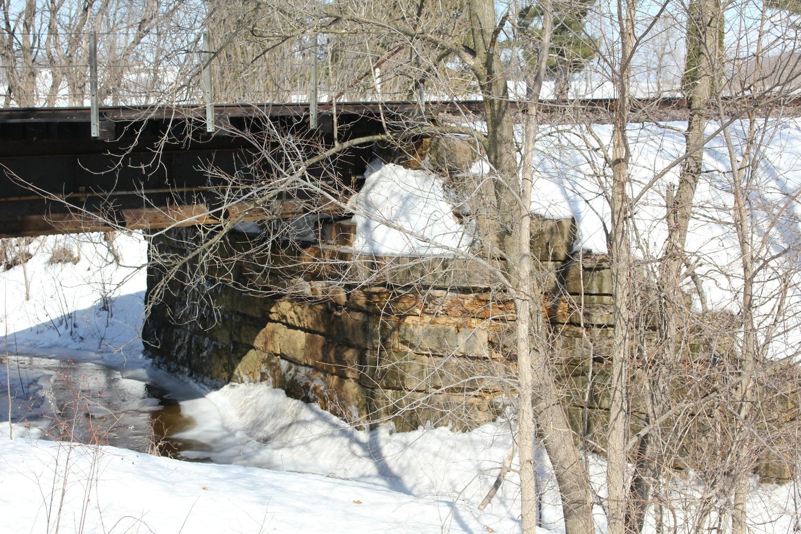 East abutment